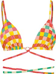 Maaji Golden Gambit Coco Reversible Bikini Top