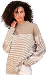 Celtic & Co. Felted Funnel Neck Sweater