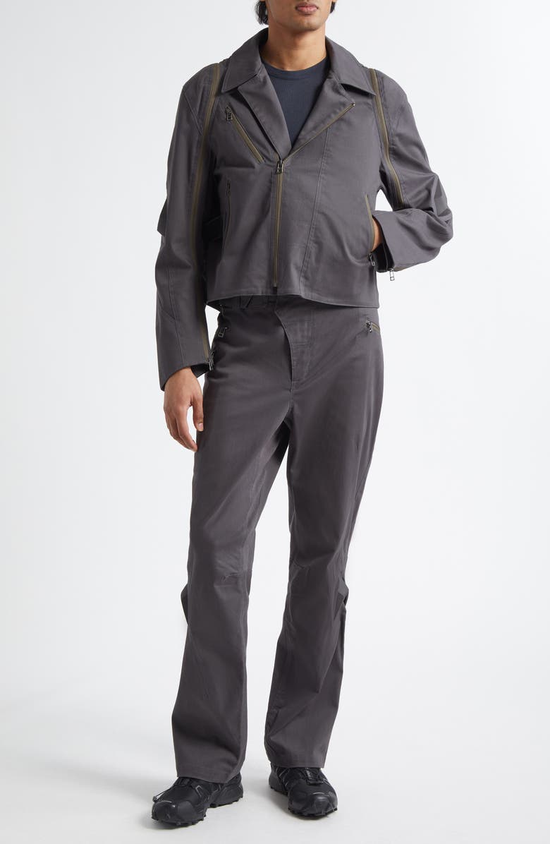 FOX RACING x Kiko Kostandinov Stretch Cotton Pants, Alternate, color, 