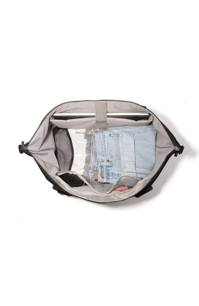 BAGGALLINI Park Ave Weekender Tote, Alternate, color, Black Twill