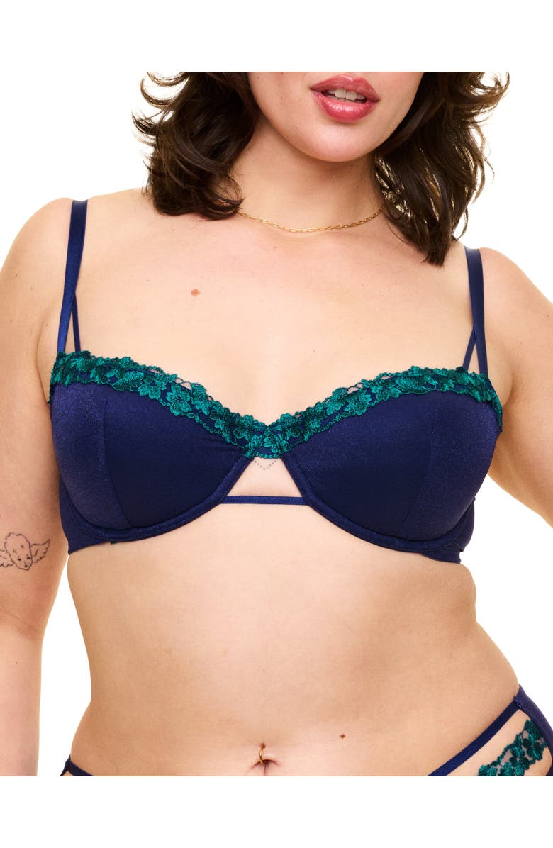 Adore Me Eva Push Up Balconette Bra, Main, color, 