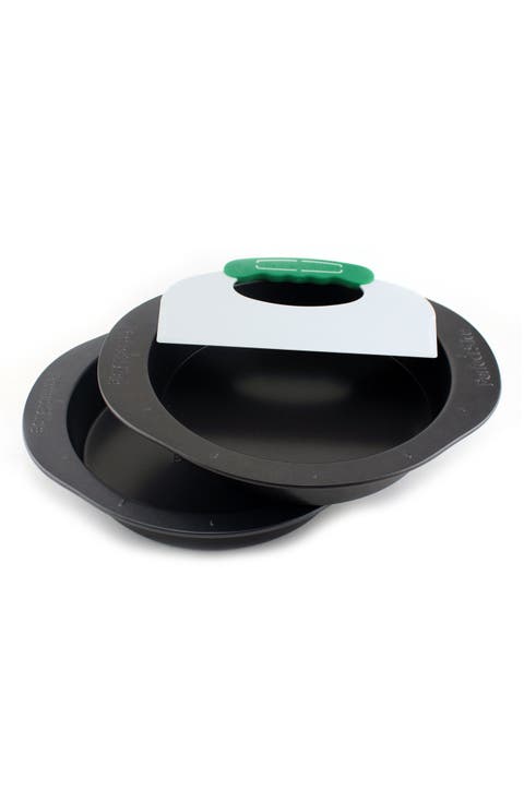 Gray Perfect Slice Round Cake Pan - 3 Piece Set