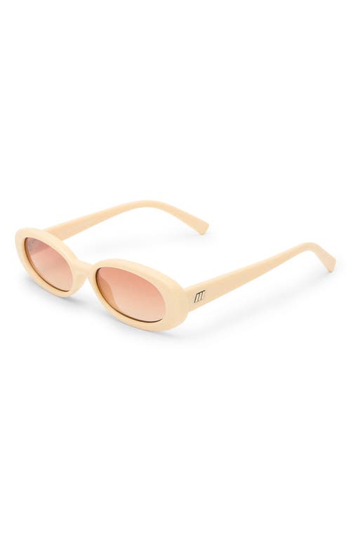 Le Specs Outta Love In Ecru/warm Brown Grad
