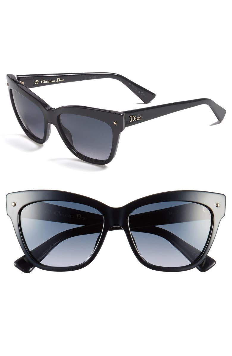 DIOR 'Jupon' 55mm Retro Sunglasses, Main, color, 