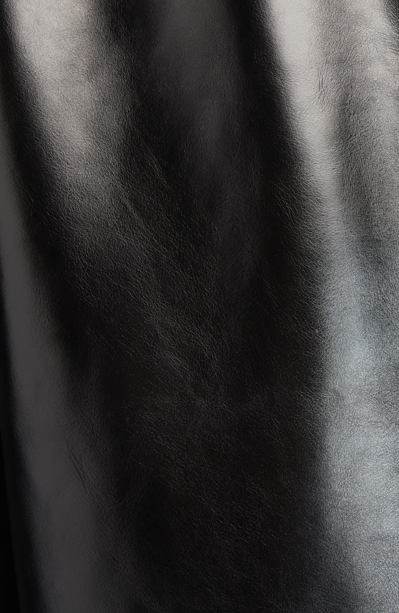 Acne Studios Lepage Leather Suit Jacket, Alternate, color, 