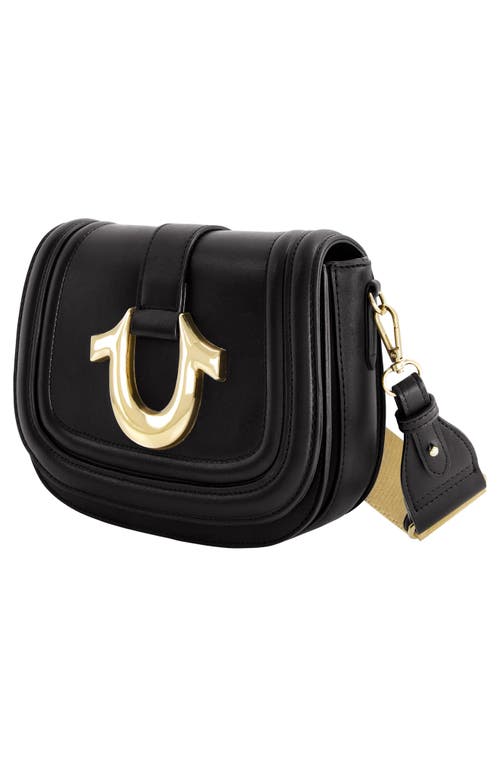 True Religion Horseshoe Saddle Bag In Black