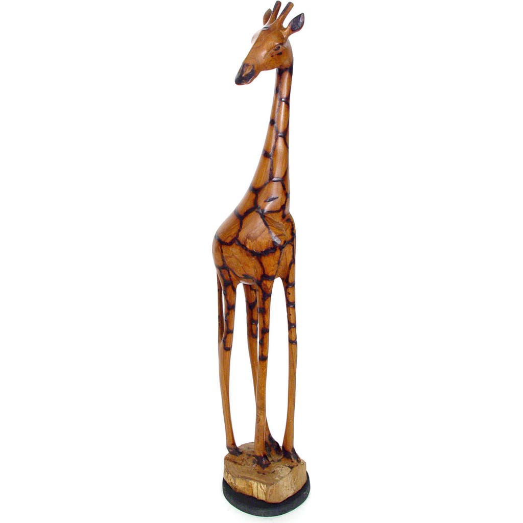 Mbare 16' Olivewood Giraffe in Brown  product