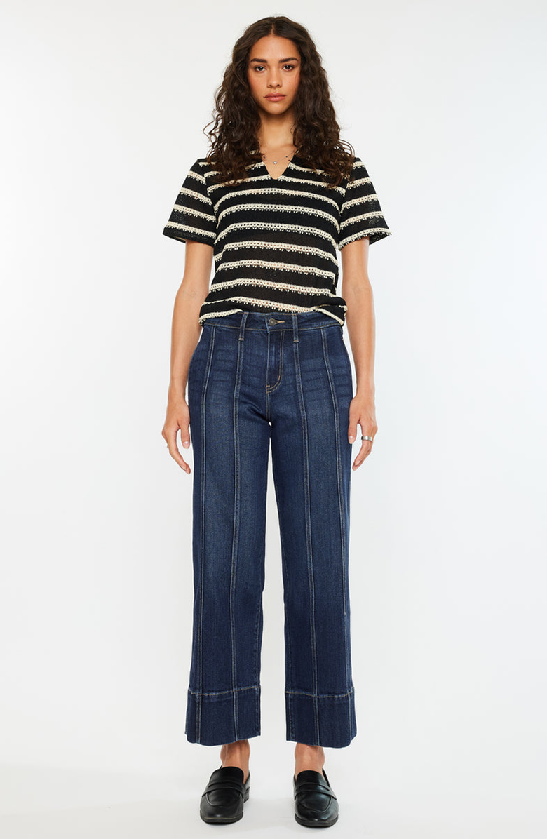 KanCan Ashley High Rise Wide Leg Jeans, Main, color, 