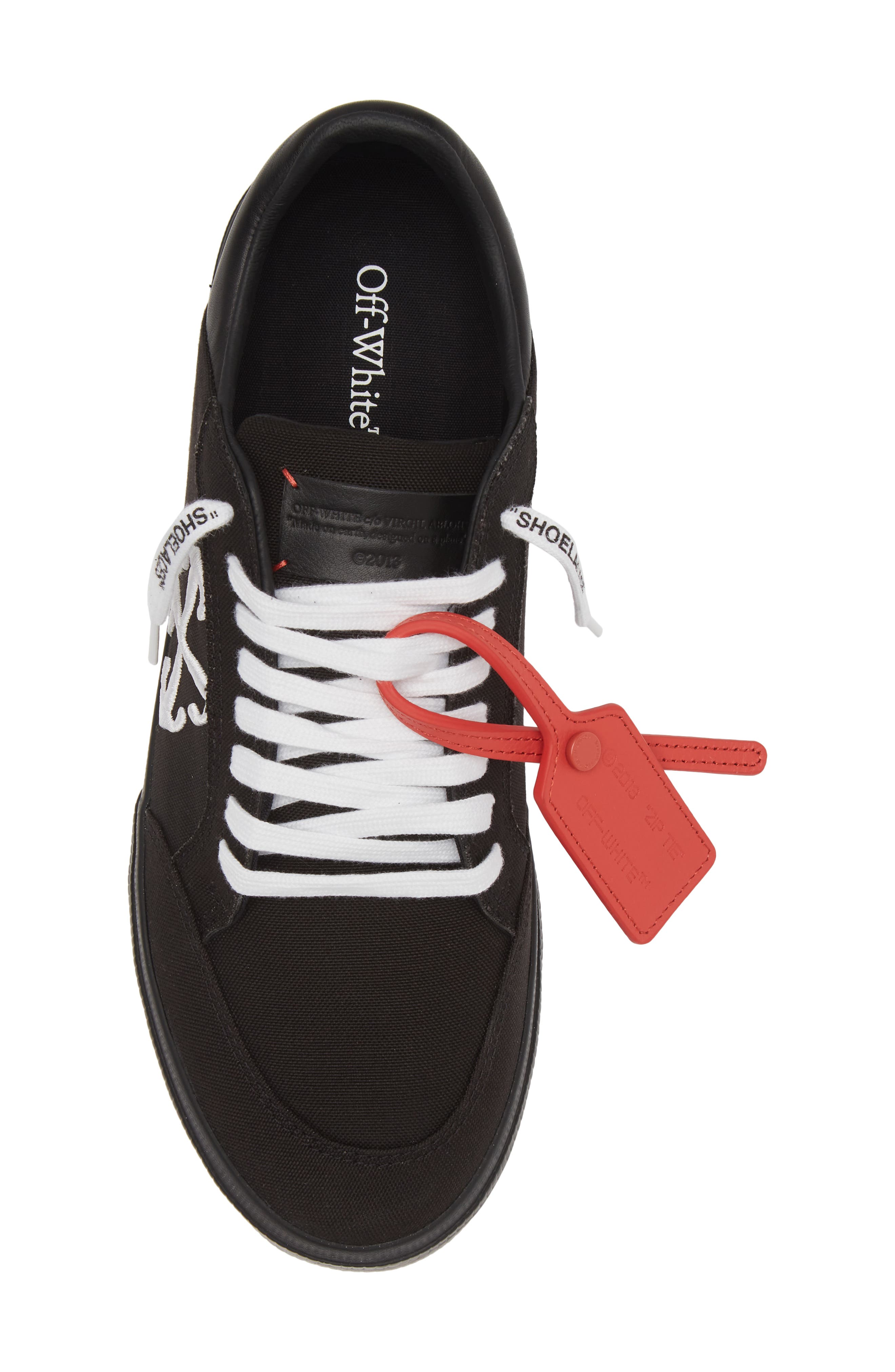 Off-White New Vulcanized Low Top Sneaker, Alternate, color, 