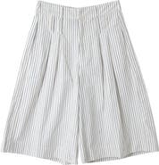 Damson Madder Ambrosia Stripe Organic Cotton Shorts