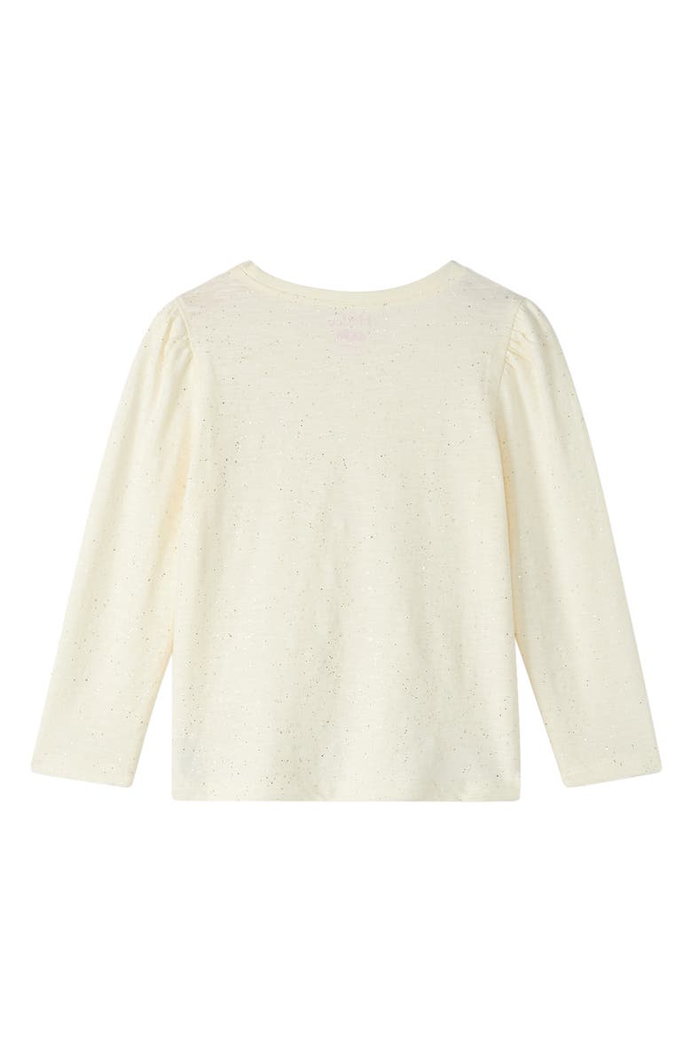 Hatley Kids' Silver Hot Melt Puff Sleeve T-Shirt, Alternate, color, Cami Lace