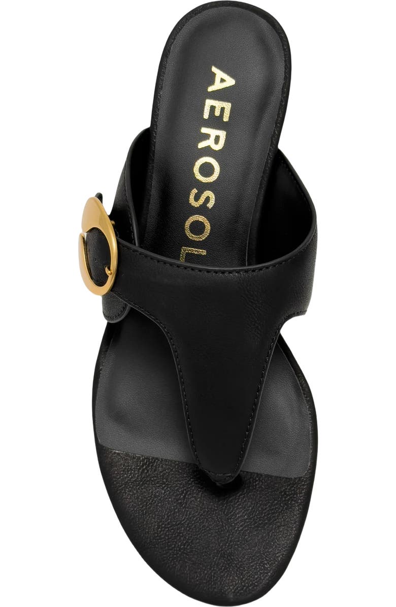 Aerosoles Cloude Flip Flop, Alternate, color, Black Calf