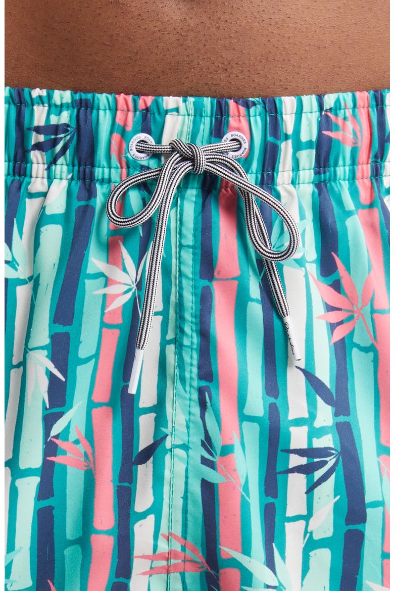 Bambusa Mid Length Swim Trunks, Alternate, color, MULTI