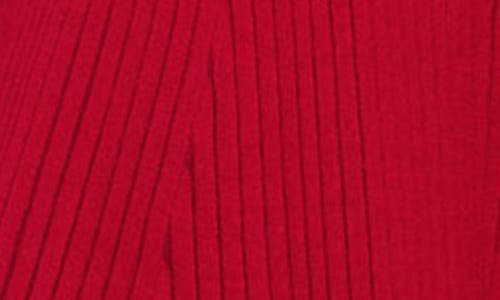 Ramy Brook Lidia Rib Minidress In Red