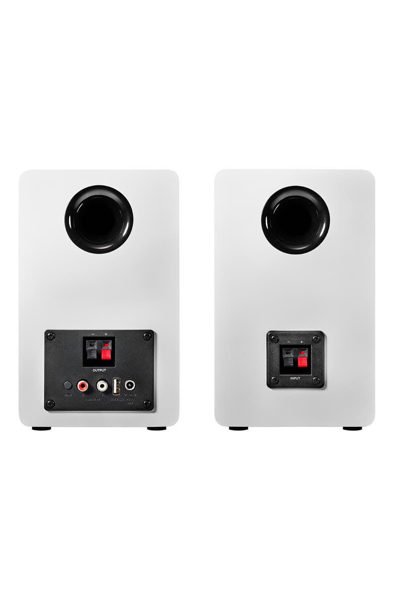 AT-SP3X Powered Bluetooth Bookshelf Speakers, Alternate, color, White