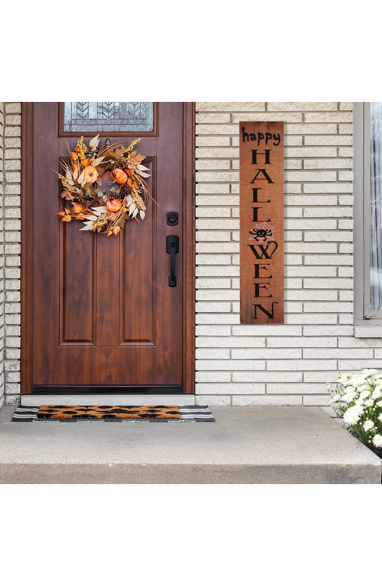 Northlight Happy Halloween Wooden Board Porch Sign Decoration - 36", Alternate, color, 