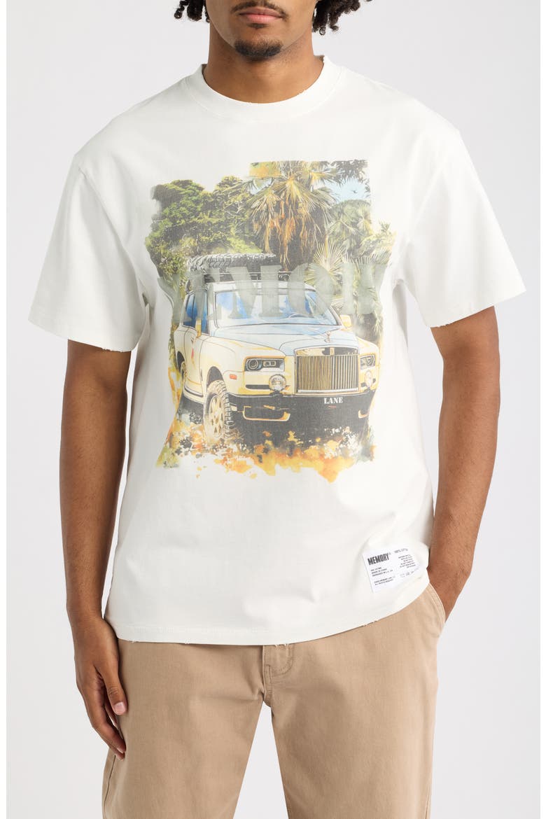 Explorer Oversize Cotton Graphic T-Shirt, Main, color, ANTIQUE WHITE