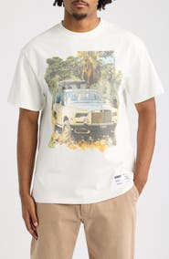 MEMORY LANE Explorer Oversize Cotton Graphic T-Shirt