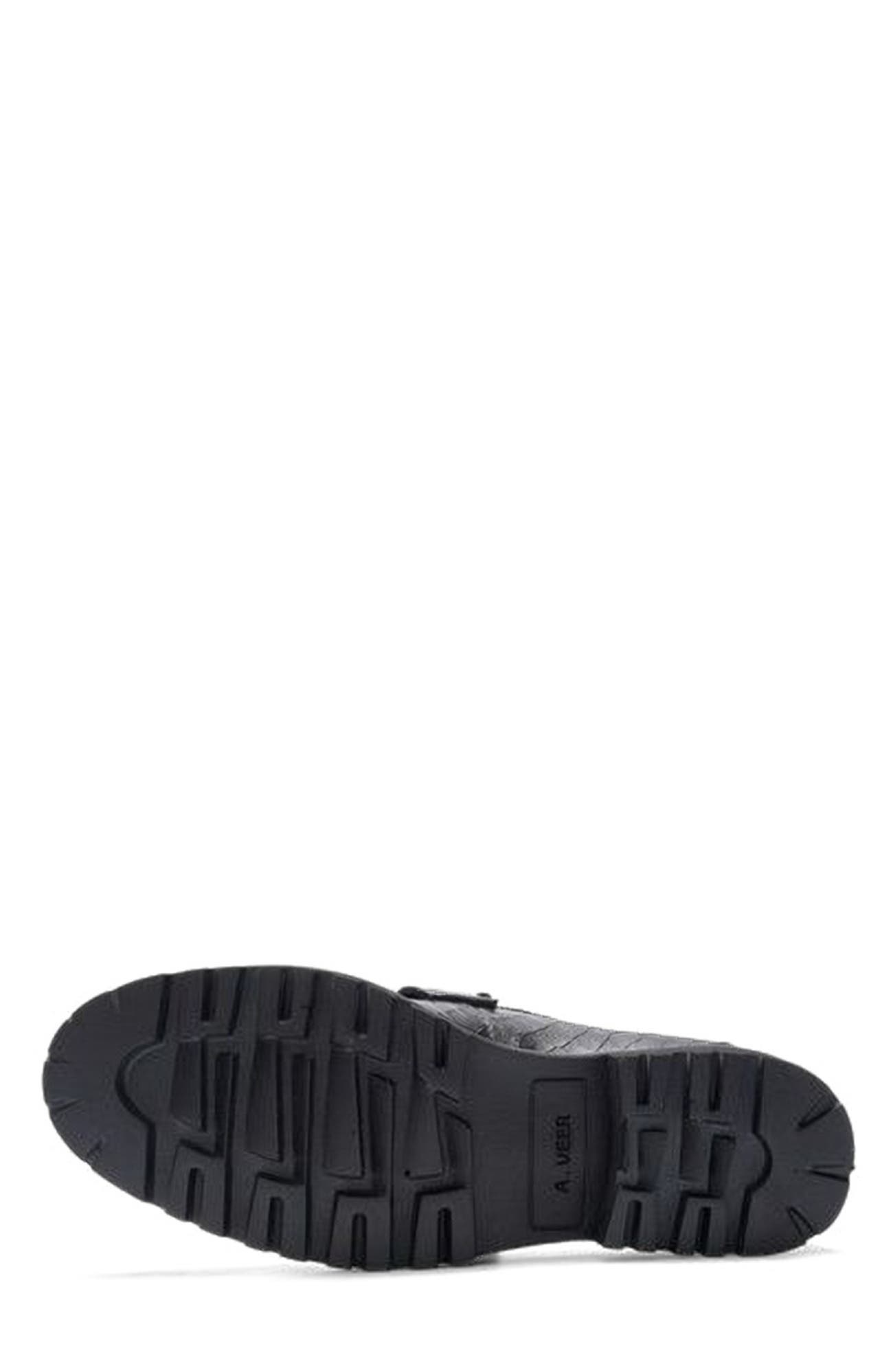 A. Veer Dante Tassel Loafer, Alternate, color, Black Leather