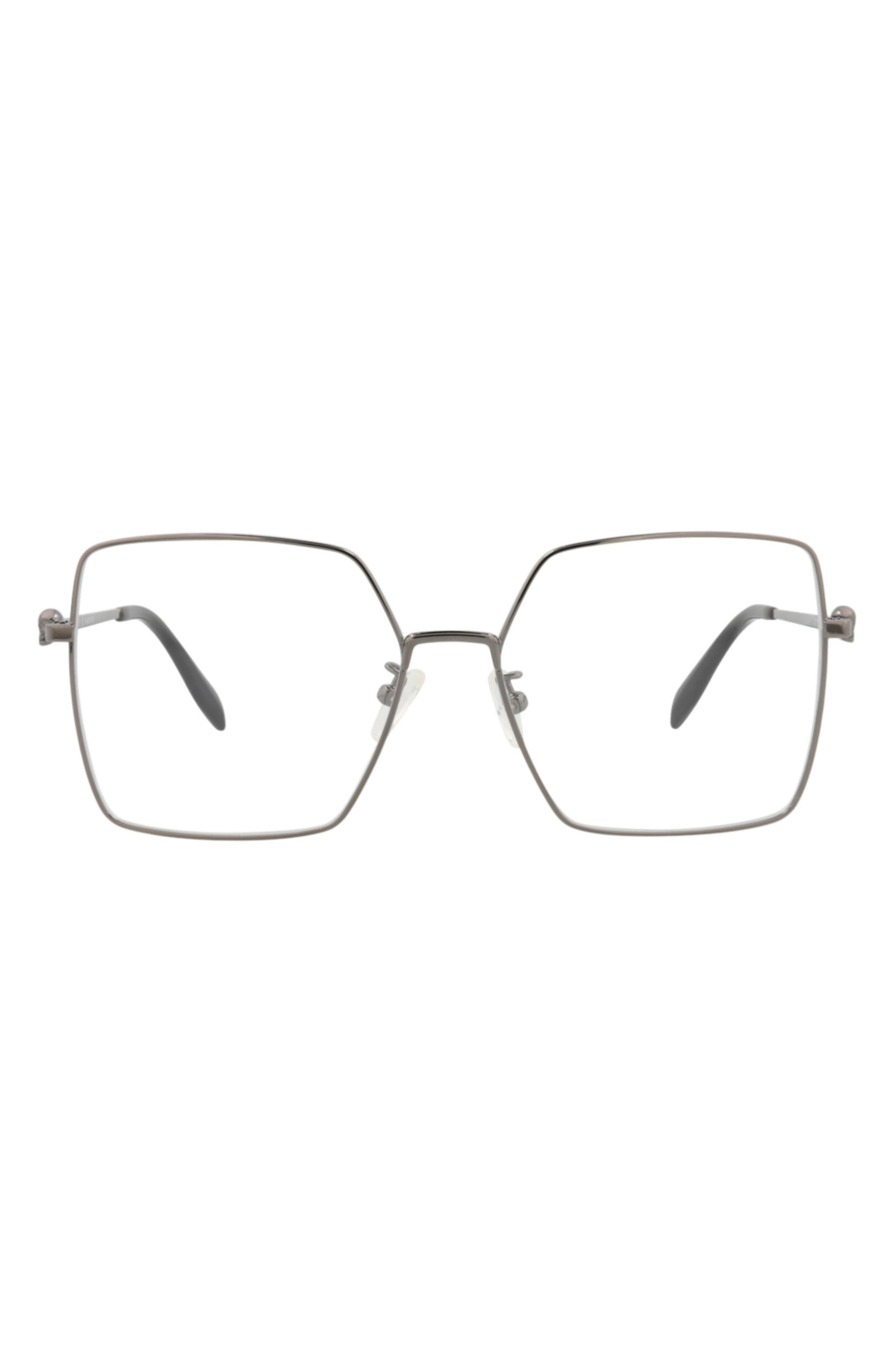 McQueen 57mm Square Optical Glasses