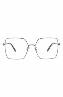 McQueen 57mm Square Optical Glasses