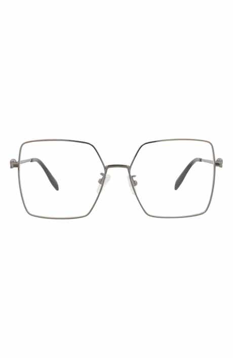 McQueen 57mm Square Optical Glasses