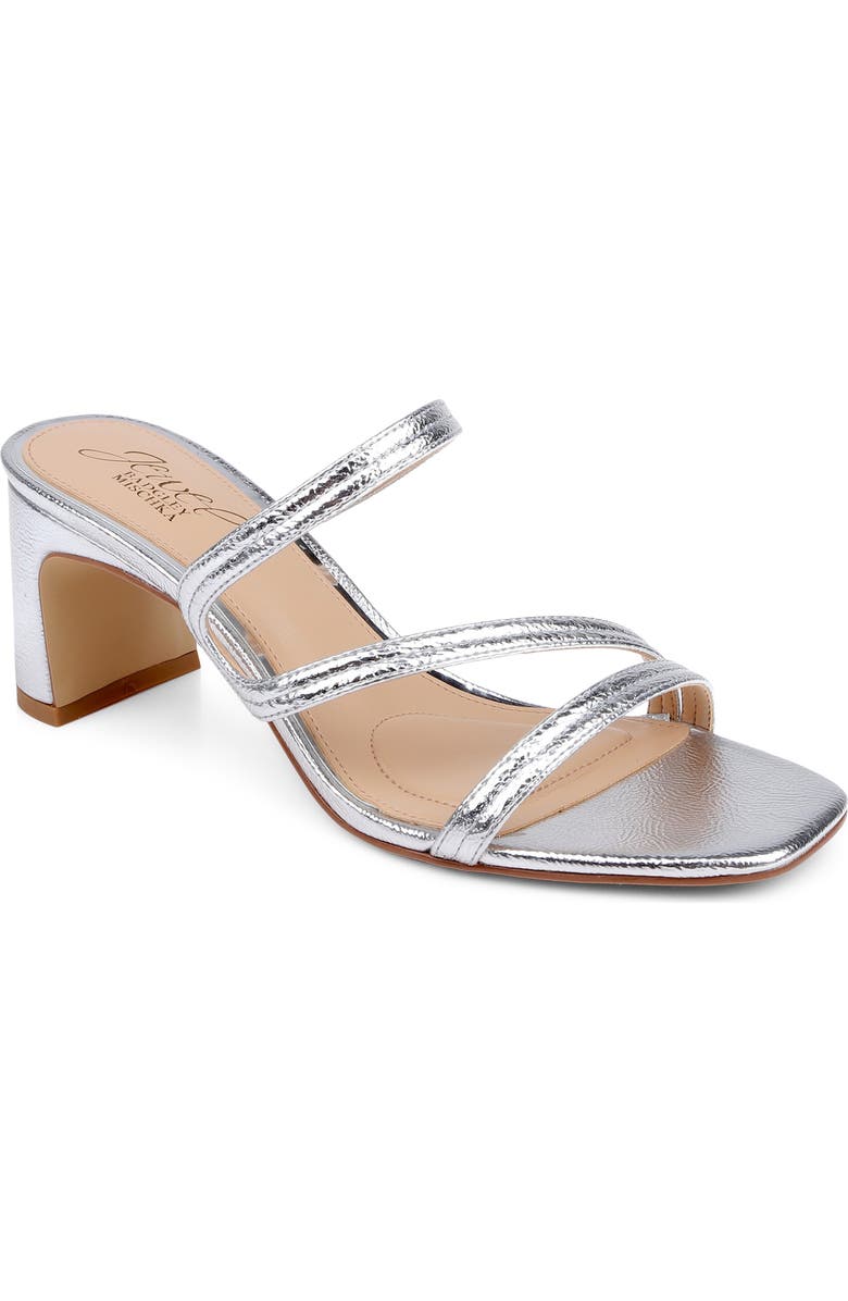 Jewel Badgley Mischka Zazie Block Heel Sandal, Main, color,