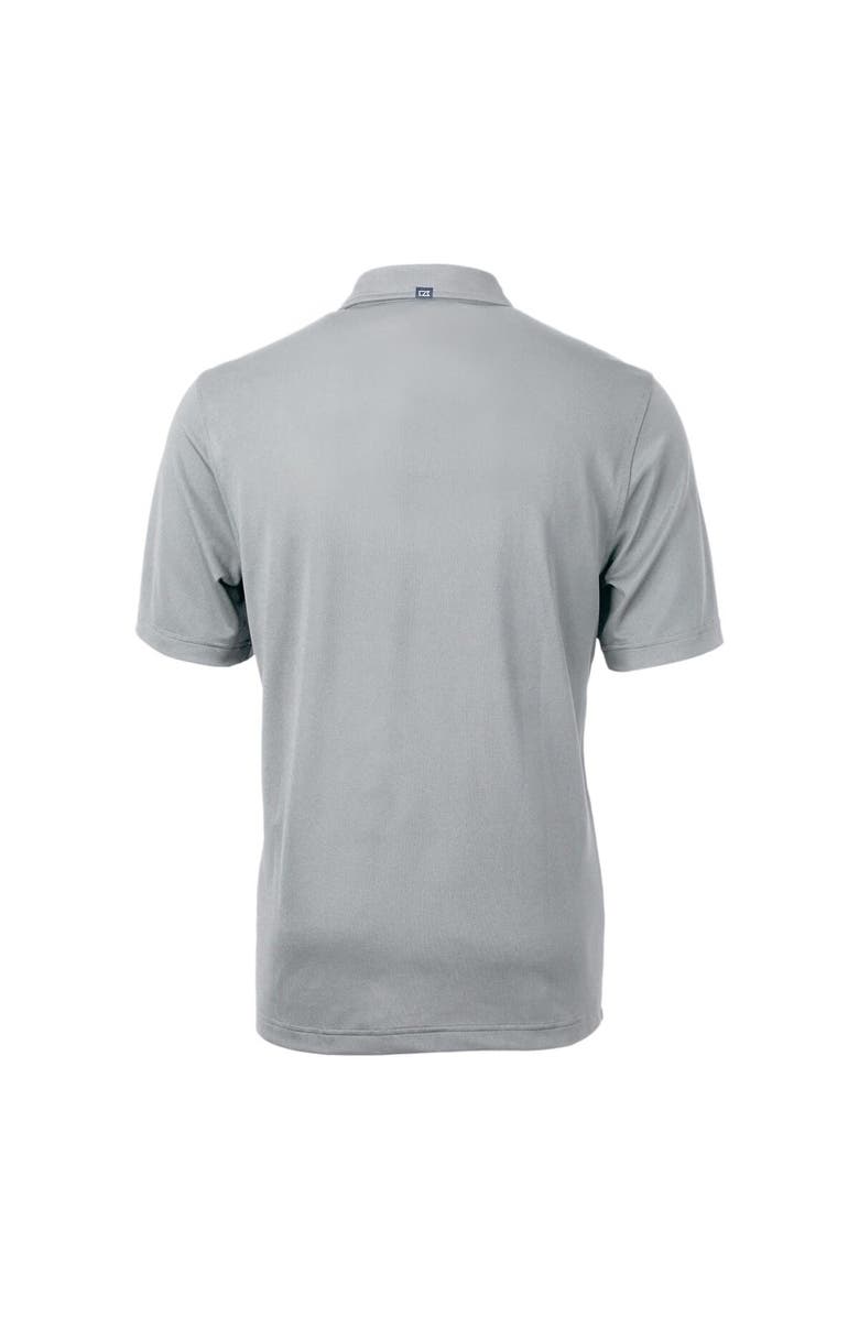 Cutter & Buck Men's Cutter & Buck Gray Denver Broncos Throwback Logo Virtue Eco Pique Recycled Big & Tall Polo, Alternate, color, 