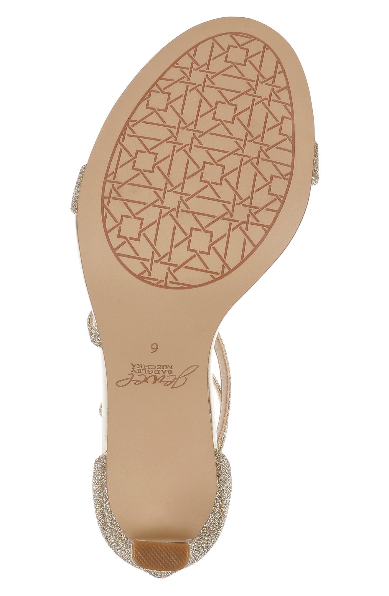 Diana Strappy Sandal, Alternate, color, GOLD FABRIC