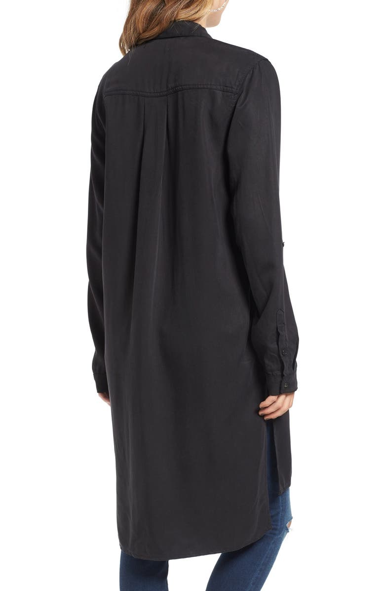 BLANKNYC Woven Shirtdress, Alternate, color, 