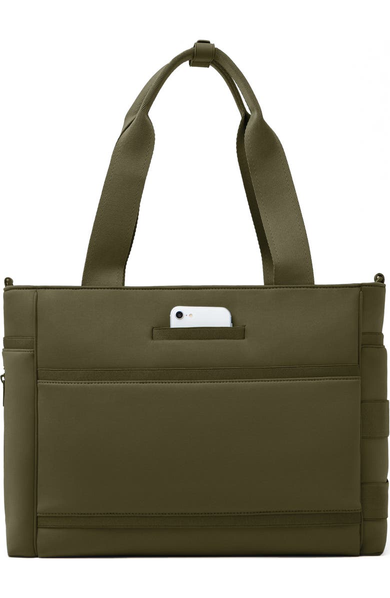 Dagne Dover Large Wade Diaper Tote, Alternate, color, Dark Moss