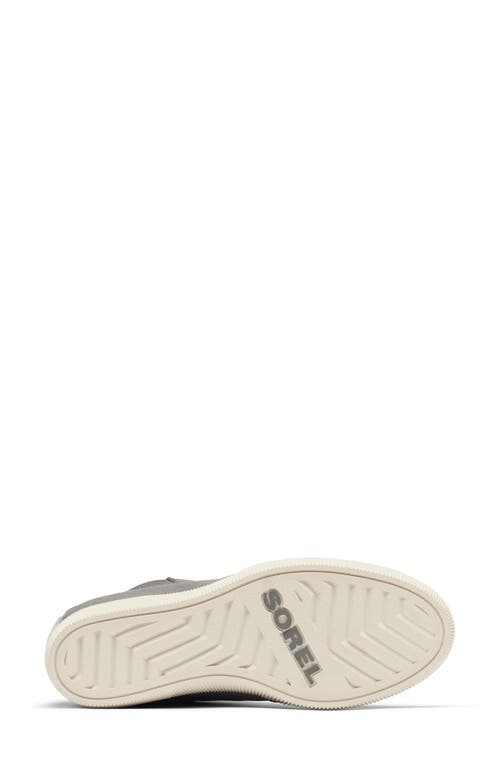 Sorel Out N About Wedge Bootie In Quarry/sea Salt