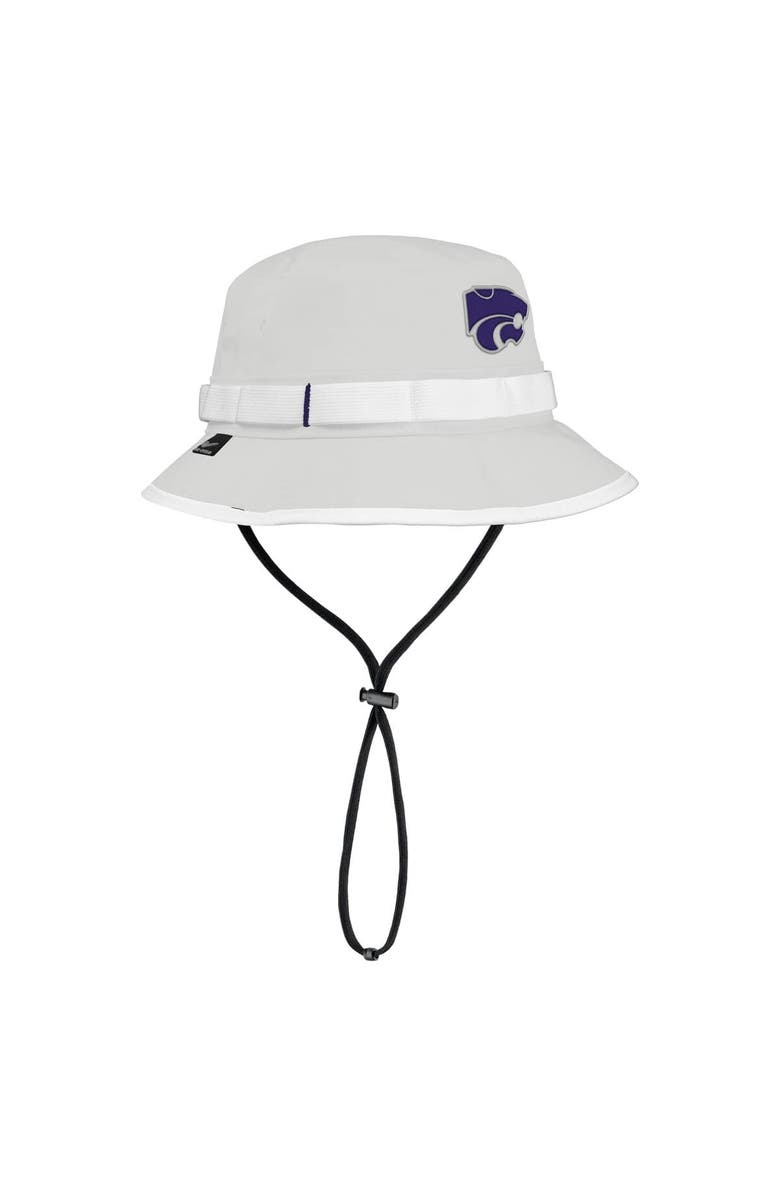 Nike Men's Nike Gray Kansas State Wildcats 2025 On-Field Boonie Performance Bucket Hat, Main, color, Gray