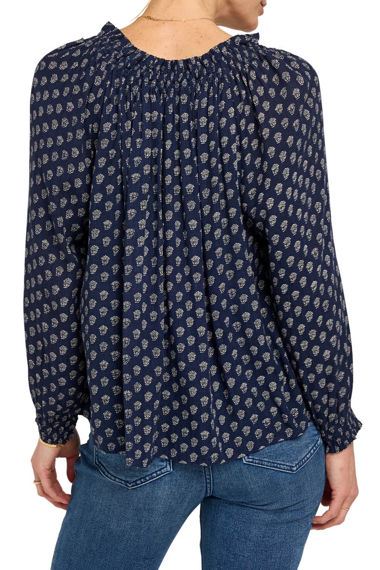 Emery Print Blouse, Alternate, color, LOTUS FLORAL PRINT