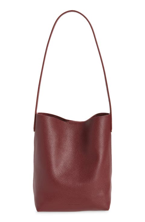 Small Everyday Cabas Leather Tote