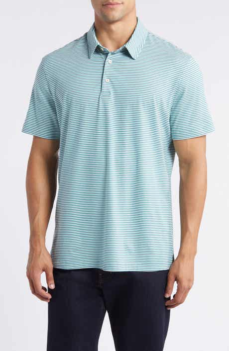 AG Bryce Stripe Jersey Polo