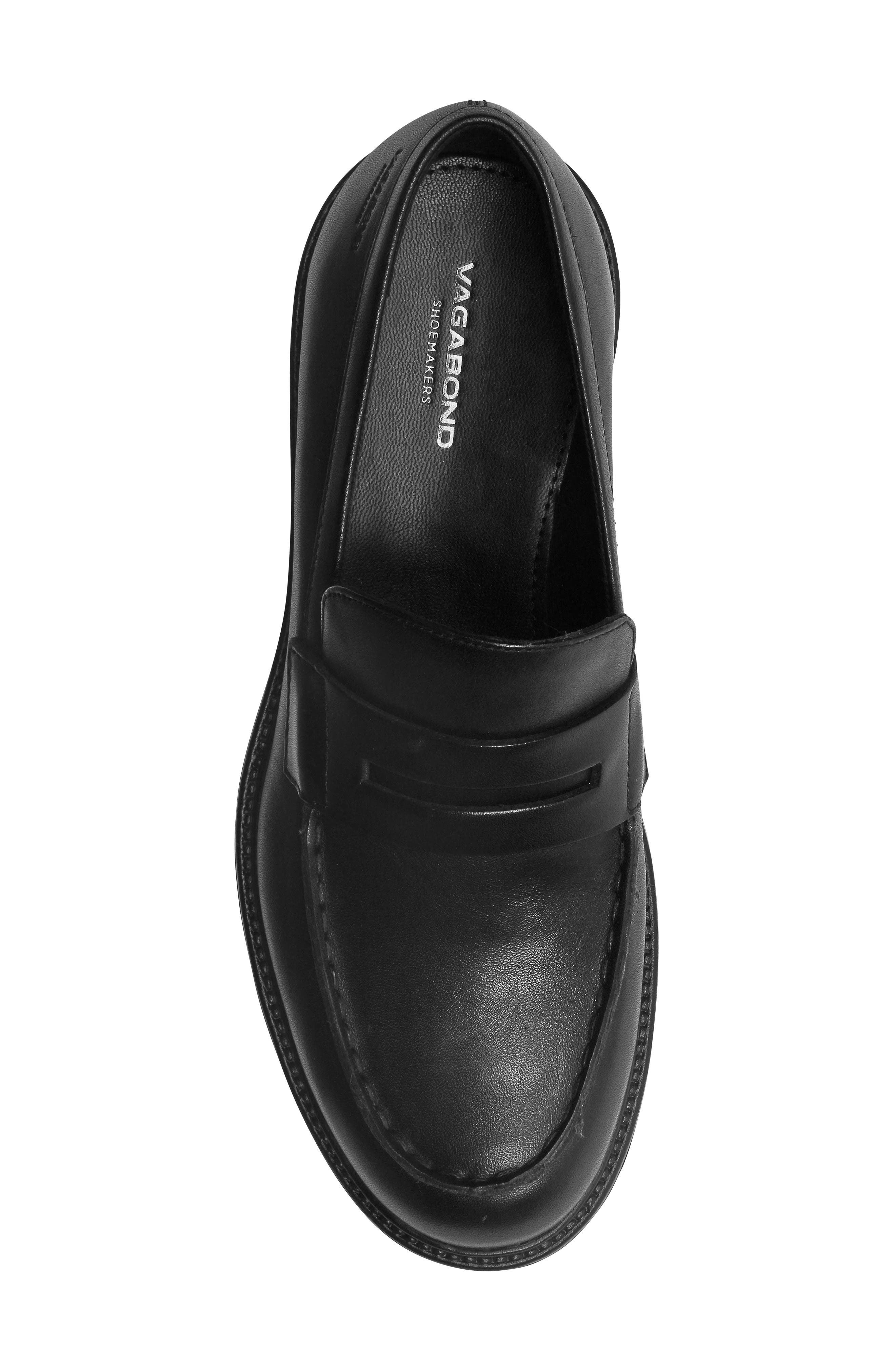 Kenova Loafer, Alternate, color, BLACK/ BLACK LEATHER