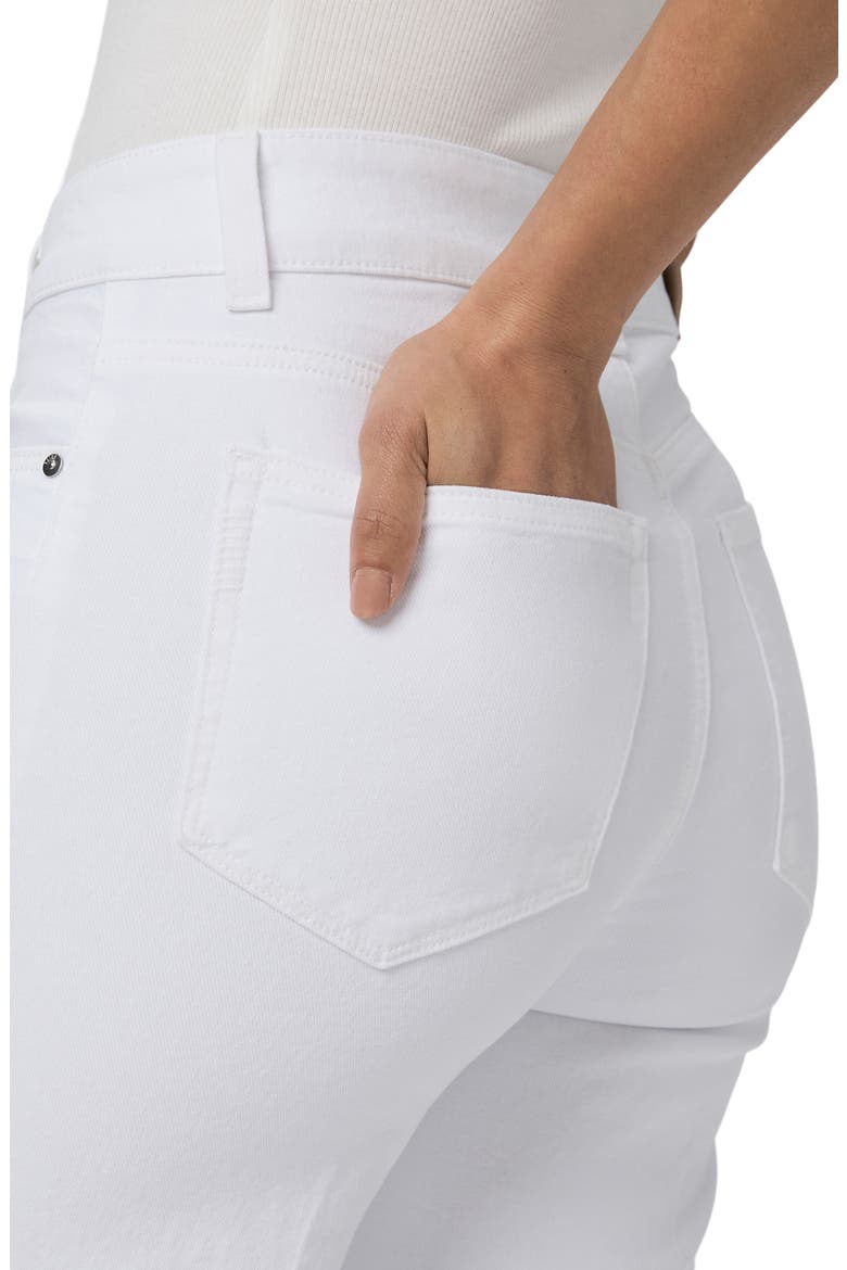 Sasha High Waist Ankle Wide Leg Jeans, Alternate, color, CRISP WHITE