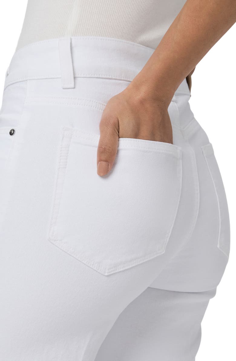 PAIGE Sasha High Waist Ankle Wide Leg Jeans, Alternate, color, Crisp White