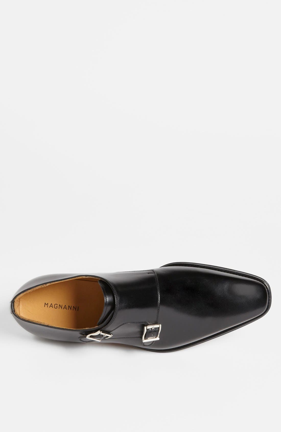 Magnanni 'Miro' Double Monk Strap Shoe, Alternate, color, 