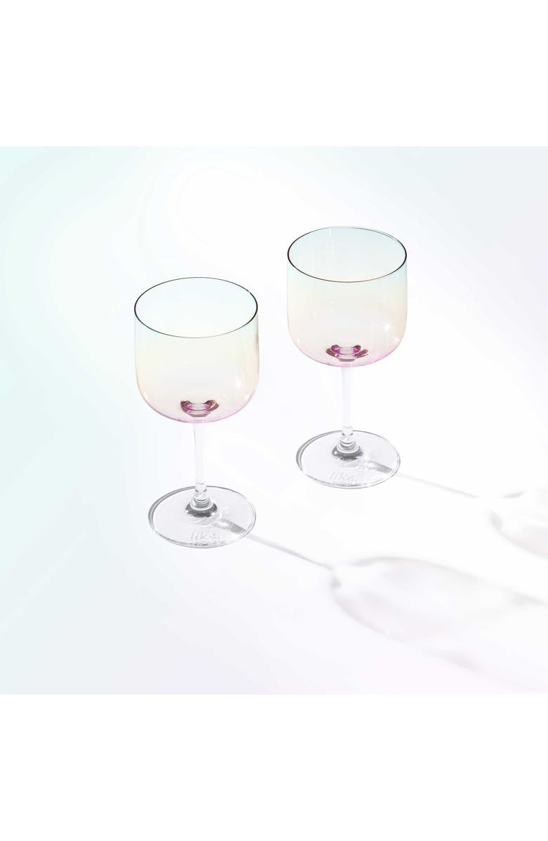 Villeroy & Boch Like Pearl Wine / Water Glass Pair, Alternate, color, NO COLOR