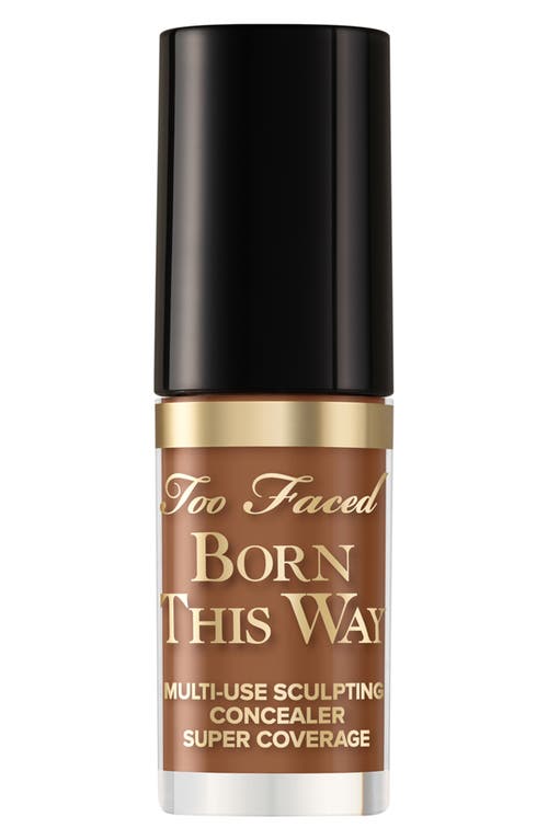 Too Faced Travel Size Born This Way Super Coverage Multi-Use Longwear Concealer in Chestnut 