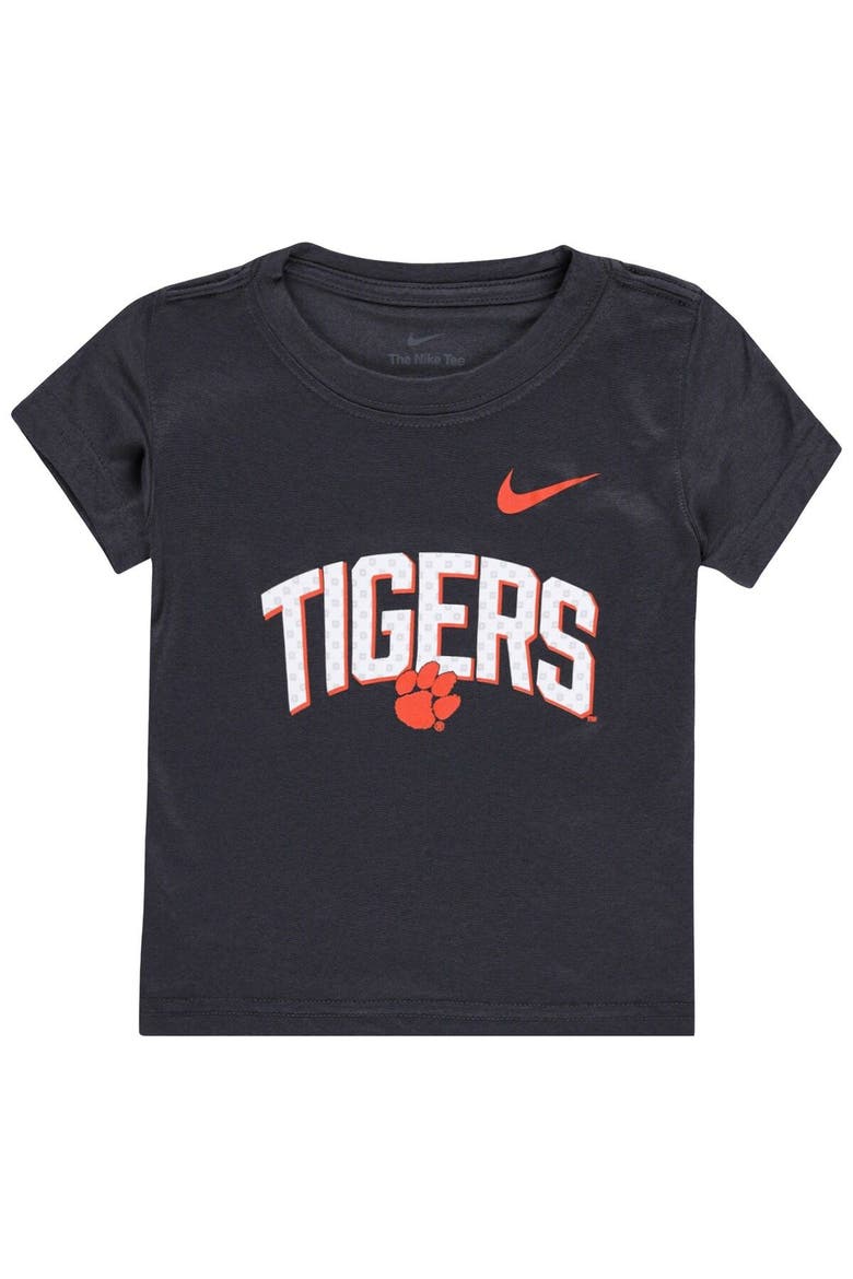 Toddler Nike Anthracite Clemson Tigers Logo Legend Sideline Performance T-Shirt, Main, color, Anthracite