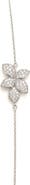 BEST SILVER Moissanite Flower Bracelet