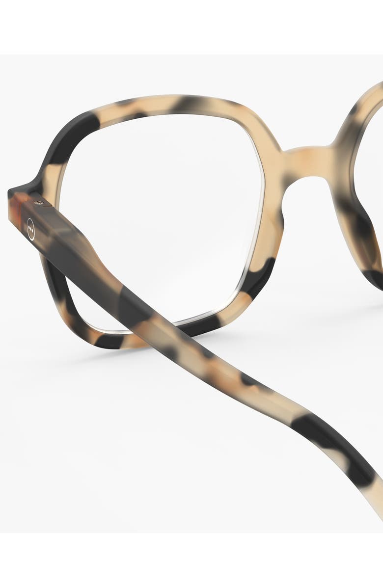 IZIPIZI Office 52mm Square Reading Glasses, Alternate, color, Light Tortoise