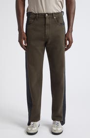 Maison Margiela Spliced Straight Leg Jeans