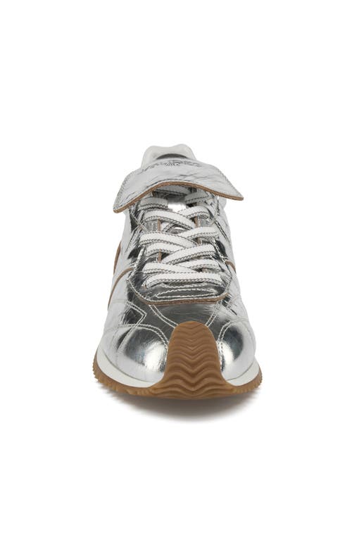 Jslides Footwear Lotty Sneaker In Silver Metallic