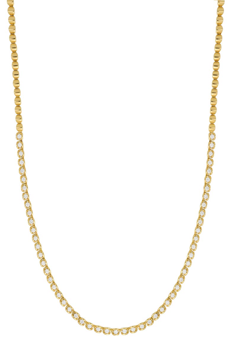 Bony Levy Mykonos Diamond Tennis Necklace, Main, color, 