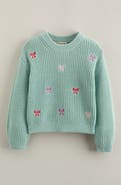 Tucker + Tate Kids' Embroidered Crewneck Sweater