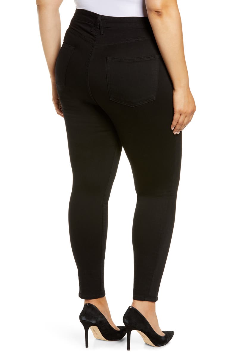 Good American Good Legs High Waist Skinny Jeans, Alternate, color,